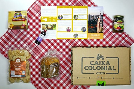 Kit com produtos de Chapecó, Santa Catarina