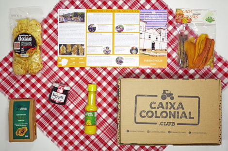 Kit com produtos da região de Pirenópolis - Goiás