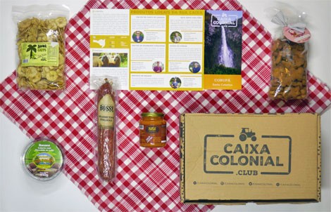 Kit com produtos de Corupá - SC