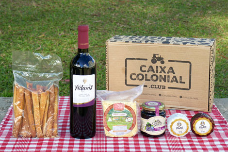 Kit com produtos locais de Nova Petrópolis - RS
