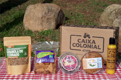 Kit com produtos de Alto Paraíso de Goiás